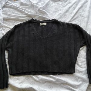 Urban outfitters vneck black sweater